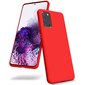 Puhelinkotelo LIQUID SILICONE -kotelo Samsung Galaxy S20 PLUS:lle, punainen hinta ja tiedot | Puhelimen kuoret ja kotelot | hobbyhall.fi
