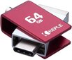 Keple 64 GB, USB ja USB type C hinta ja tiedot | Muistitikut | hobbyhall.fi