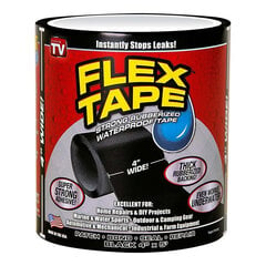 Flex Tape, vedenpitävä teippi, musta hinta ja tiedot | Käsityökalut | hobbyhall.fi