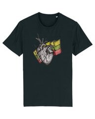 Dyle Art T-paita I Love Lithuania, Musta, Unisex hinta ja tiedot | Dyle Art Miehille | hobbyhall.fi