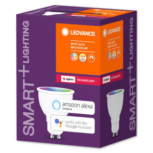 LEDVANCE ZB SMART+ LED-ÄLYLAMPPU SPOT RGBW GU10 hinta ja tiedot | Lamput | hobbyhall.fi