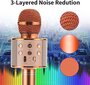 Karaoke-mikrofoni-kaiutin WS-858 äänenmuokkaus-efekteillä hinta ja tiedot | Kehittävät lelut | hobbyhall.fi