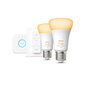 Philips Hue White Ambiance 8W A60 E27 2kpl hinta ja tiedot | Lamput | hobbyhall.fi