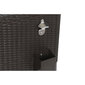 Siirrettävä kylmälaukku DKD Home Decor Metalli synteettinen rottinki Alumiini (83 x 48 x 86 cm) (76 L) hinta ja tiedot | Kylmälaukut ja termokassit | hobbyhall.fi