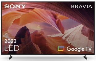 Sony Google TV KD85X80LAEP hinta ja tiedot | Sony Kodinkoneet ja kodinelektroniikka | hobbyhall.fi