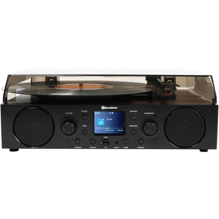 Puinen HI-FI-järjestelmä gramofonilla ja radiolla ROADSTAR TTR-8850ED BT hinta ja tiedot | Vinyylilevysoittimet ja gramofonit | hobbyhall.fi