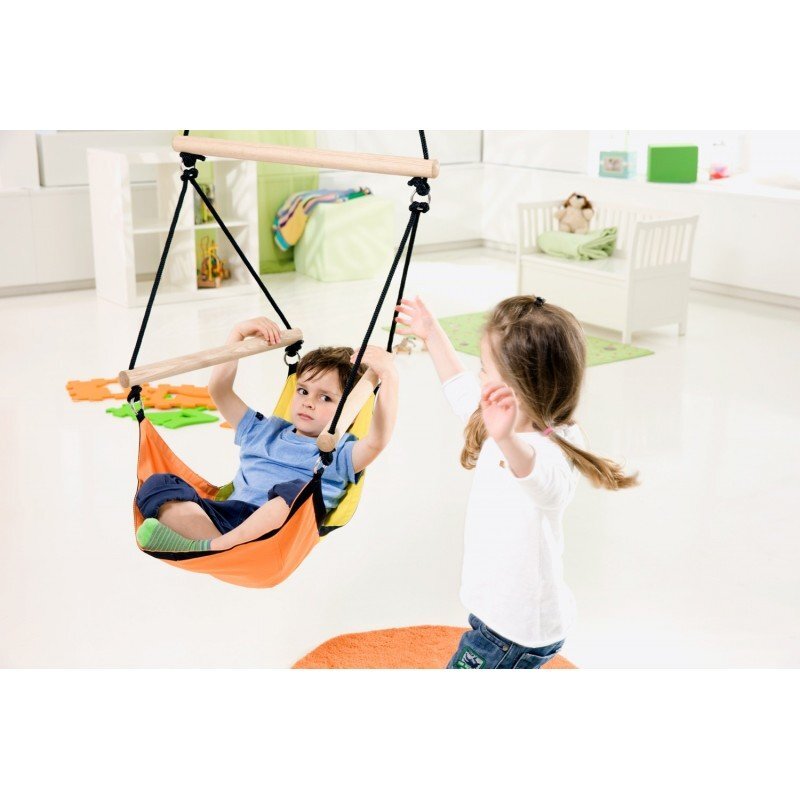 Keinu Amazon KID'S SWINGER Keltainen, oranssi hinta ja tiedot | Riippumatot | hobbyhall.fi