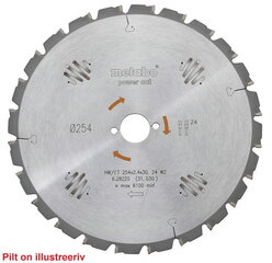 Sahanterä 190x2,2/1,4x30, z48, WZ, 15° Tarkkuusleikkaus. KS 66 / KSE 68, Metabo hinta ja tiedot | Käsityökalut | hobbyhall.fi