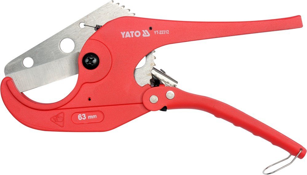 Pihdit PVC-putkille 63 mm:iin asti Yato YT-22312 hinta ja tiedot | Käsityökalut | hobbyhall.fi