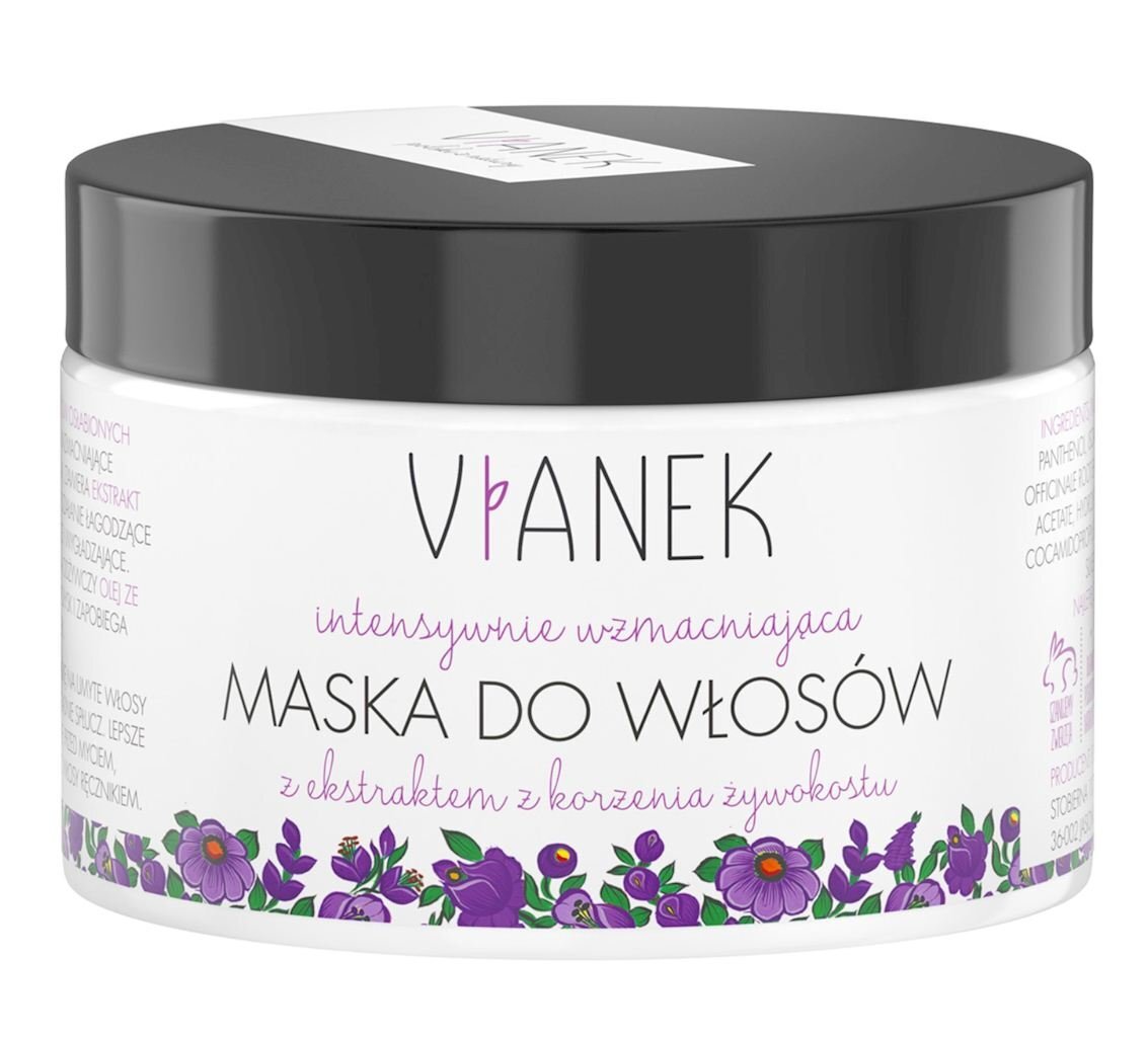 Intensiivisesti vahvistava hiusnaamio Vianek 150 ml hinta ja tiedot | Naamiot, öljyt ja seerumit | hobbyhall.fi