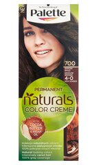 Pitkäkestoinen hiusväri Schwarzkopf Palette Permanent Natural Colors, 700 Medium Brown hinta ja tiedot | Schwarzkopf Palette Hajuvedet ja kosmetiikka | hobbyhall.fi