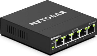 Kytkinlaatikko Netgear GS305E-100PES hinta ja tiedot | Netgear Tietokoneet ja pelaaminen | hobbyhall.fi