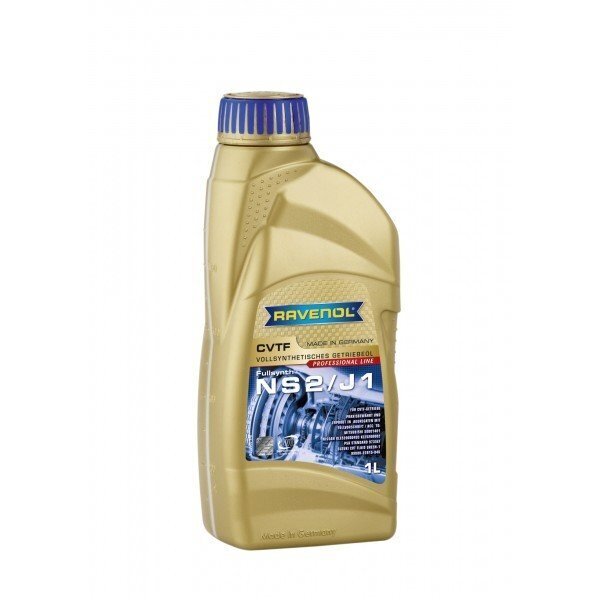 RAVENOL ATF CVTF NS2/J1 FLUID 1L SYNT JATCO, NISSAN, MITSUBISHI, SUZUKI, PSA hinta ja tiedot | Voiteluöljyt ja -nesteet | hobbyhall.fi