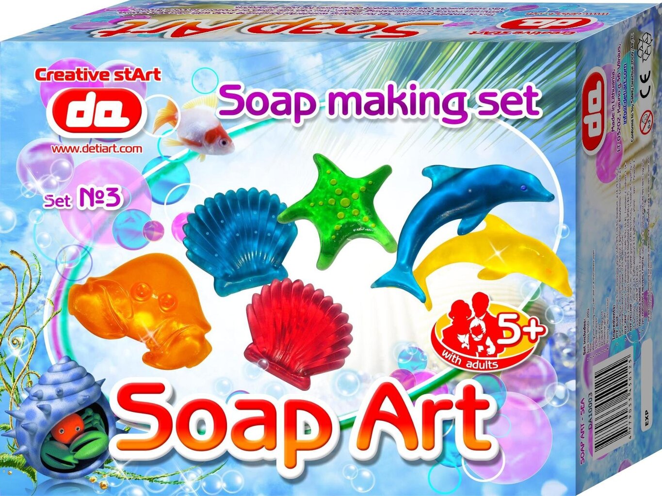 Saippuanvalmistuspaketti Soap Art hinta ja tiedot | Kehittävät lelut | hobbyhall.fi