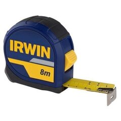 Irwin 8 metrin pituinen mittanauha, 25 mm hinta ja tiedot | Käsityökalut | hobbyhall.fi