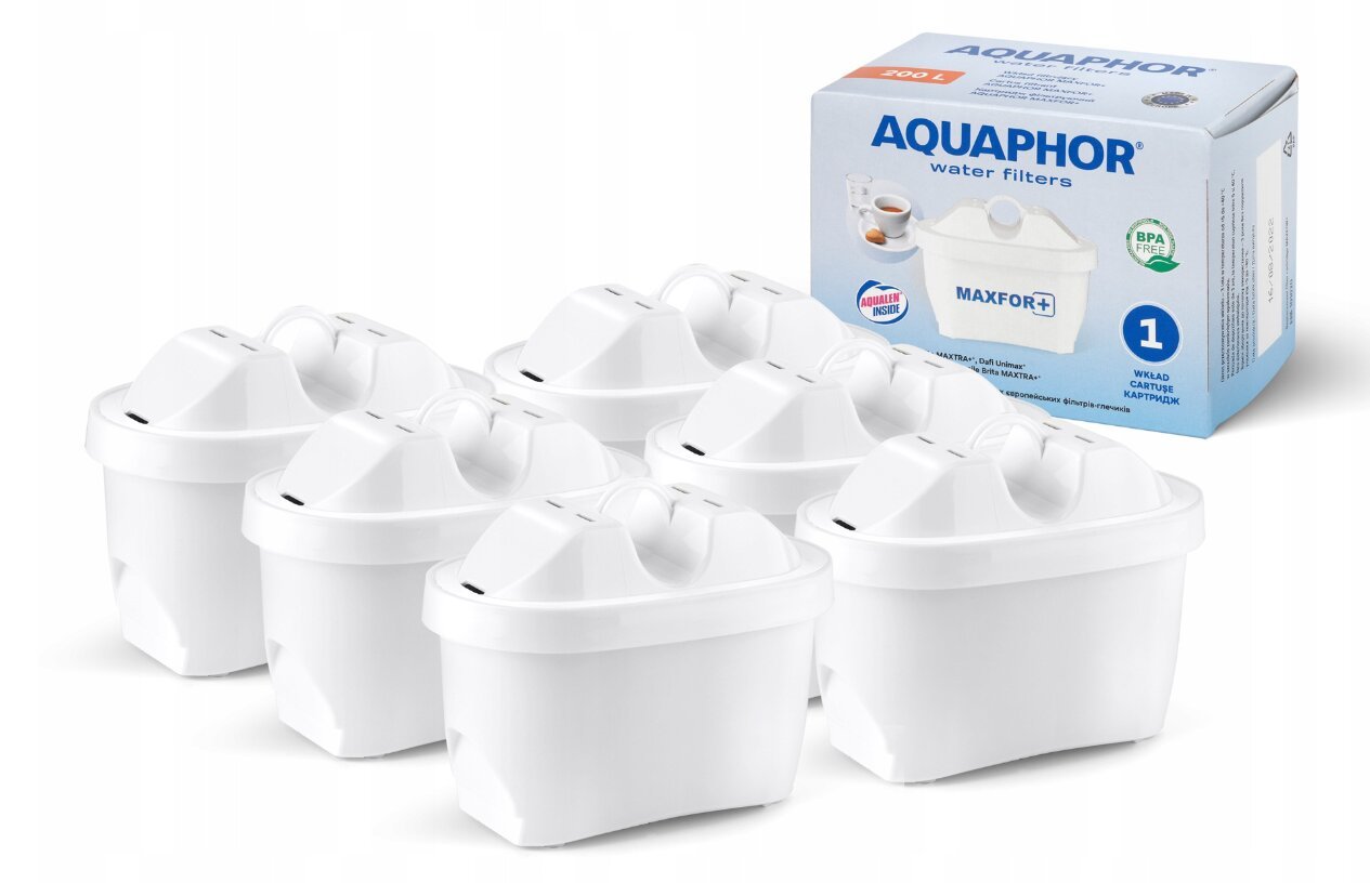 Vedensuodatin Aquaphor B100-25 Maxfor 5 + 1 hinta ja tiedot | Veden suodatinkannut ja suodattimet | hobbyhall.fi