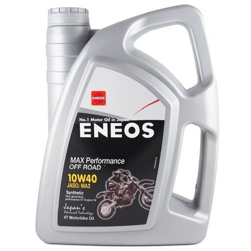 ENEOS MAX Performance OFF ROAD, moottoriöljy 4 Litraa hinta ja tiedot | Moottoriöljyt moottoripyörille | hobbyhall.fi