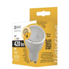 LED-poltin GU10 6W 420 lm WW hinta ja tiedot | Lamput | hobbyhall.fi