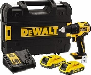 Akkuporakone 18 V 2 x 2 Ah DeWalt DCD708D2T-QW hinta ja tiedot | Akkuporakoneet ja ruuvinvääntimet | hobbyhall.fi