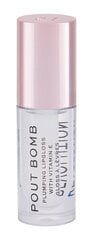 Läpinäkyvä huulikiilto Makeup Revolution Pout Bomb Glaze, 4,6 ml hinta ja tiedot | Huulipunat, huulikiillot ja huulirasvat | hobbyhall.fi