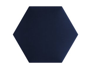Cosmopolitan Design Lovon L6-pehmeät seinäpaneelit, 3 kpl, sininen hinta ja tiedot | Pehmeät seinäpaneelit | hobbyhall.fi