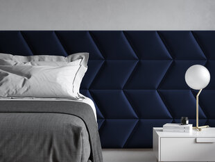 Cosmopolitan Design Makira L6 -pehmeät seinäpaneelit, 3 kpl, sininen hinta ja tiedot | Pehmeät seinäpaneelit | hobbyhall.fi