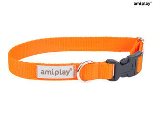 Amiplay säädettävä kaulapanta Samba, XL, oranssi hinta ja tiedot | Koiran valjaat ja kaulapannat | hobbyhall.fi