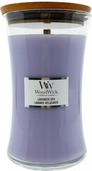 WoodWick Tuoksukynttilä Lavender Spa 609,5 g hinta ja tiedot | Kynttilät ja kynttilänjalat | hobbyhall.fi