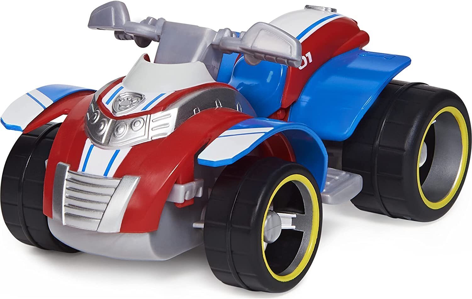 Paw Patrol (Ryhmä Hau) Ryder Rescue Atv - auto Ryder-keräilyhahmolla hinta ja tiedot | Poikien lelut | hobbyhall.fi