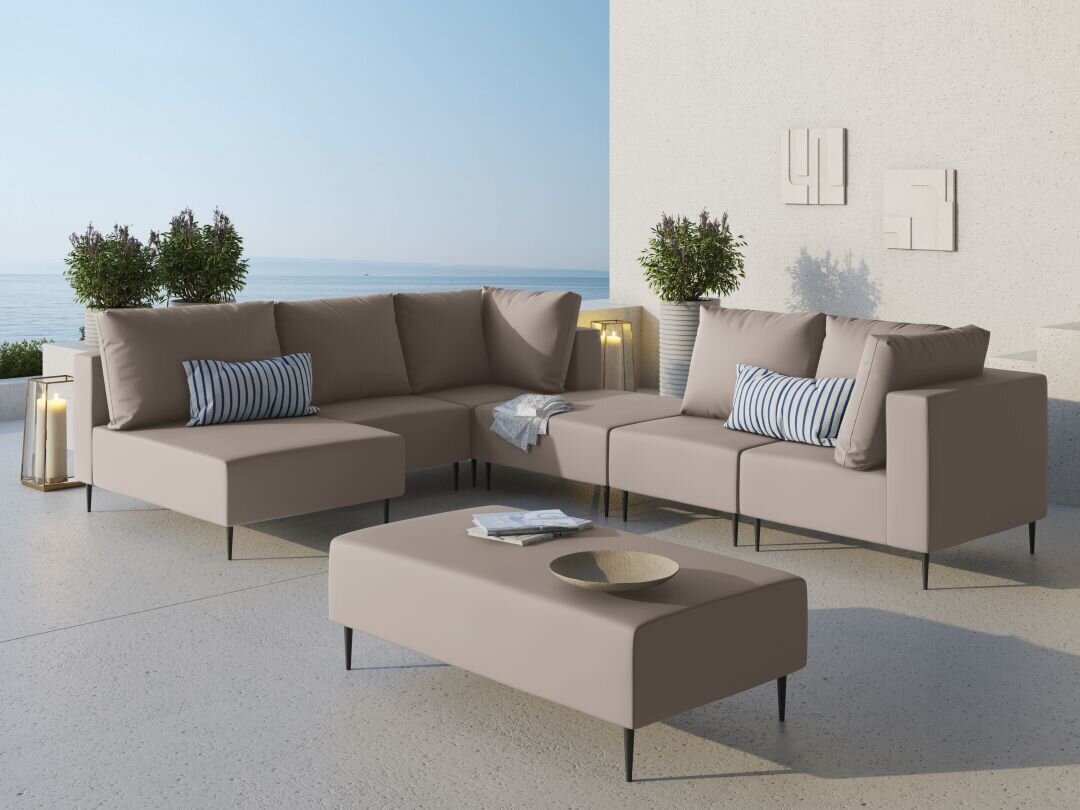 Sohvapöytä Calme Jardin Fiji, beige hinta ja tiedot | Puutarhapöydät | hobbyhall.fi