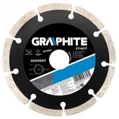 Timanttilevy GRAPHITE 57H617, 125mm. segmentit hinta ja tiedot | Käsityökalut | hobbyhall.fi