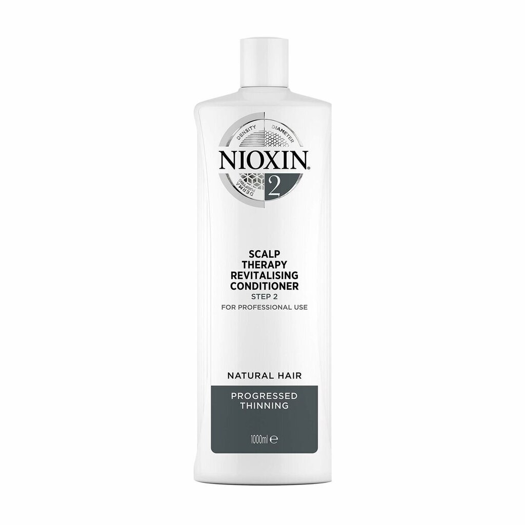 Virkistävä hoitoaine Nioxin Step 2 Ohentuvat hiukset (1000 ml) hinta ja tiedot | Hoitoaineet | hobbyhall.fi