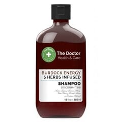 Shampoo The Doctor Burdock Energy, 355 ml hinta ja tiedot | Shampoot | hobbyhall.fi