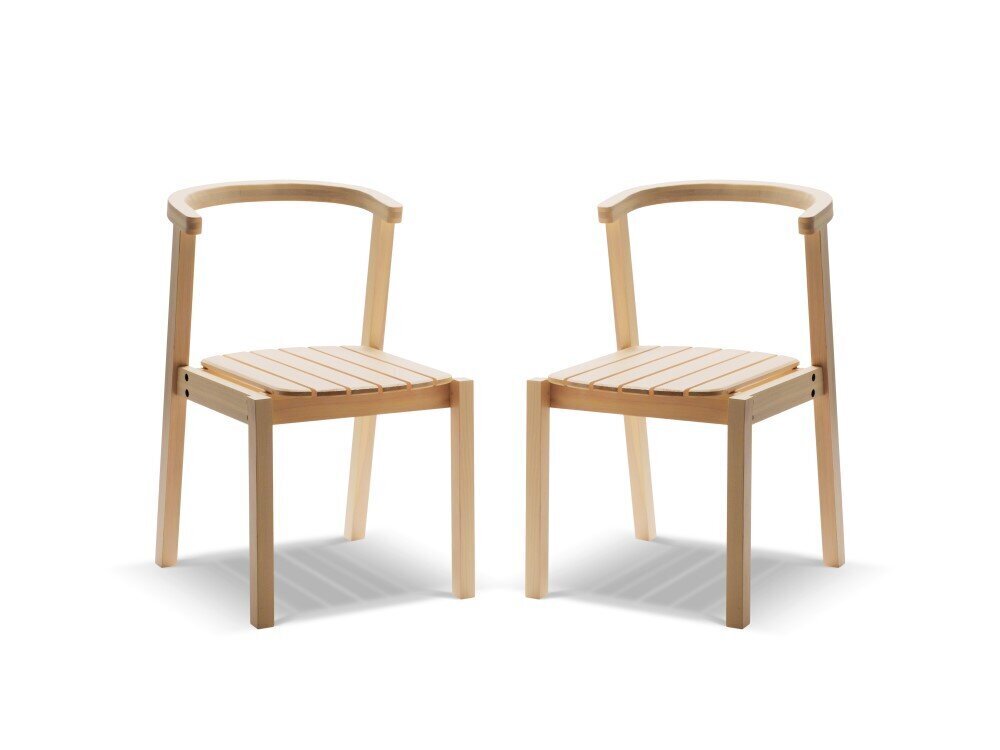 2 tuolin sarja Calme Jardin Kawala, ruskea hinta ja tiedot | Puutarhatuolit | hobbyhall.fi