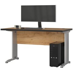 Tietokonepöytä BM-135, tummanruskea hinta ja tiedot | Tietokonepöydät ja työpöydät | hobbyhall.fi
