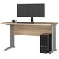 Tietokonepöytä BM-135, ruskeanharmaa hinta ja tiedot | Tietokonepöydät ja työpöydät | hobbyhall.fi