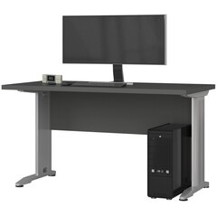 Tietokonepöytä BM-135, tummanharmaa hinta ja tiedot | Tietokonepöydät ja työpöydät | hobbyhall.fi