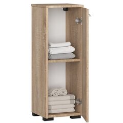 Erillinen kylpyhuonekaappi S30 Wenge, vaaleanruskea hinta ja tiedot | Kylpyhuonekaapit | hobbyhall.fi