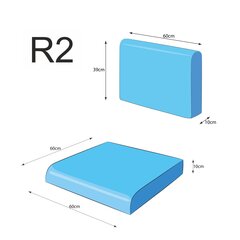 Istuintyyny Nel R2 NENLIE7, sininen hinta ja tiedot | Istuintyynyt, pehmusteet ja päälliset | hobbyhall.fi