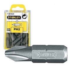 Ruuvimeisselin terä Stanley PH2 25mm (25kpl) 1-68-946 hinta ja tiedot | Käsityökalut | hobbyhall.fi