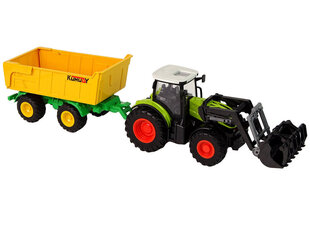 Traktori perävaunulla Lean Toys hinta ja tiedot | Poikien lelut | hobbyhall.fi