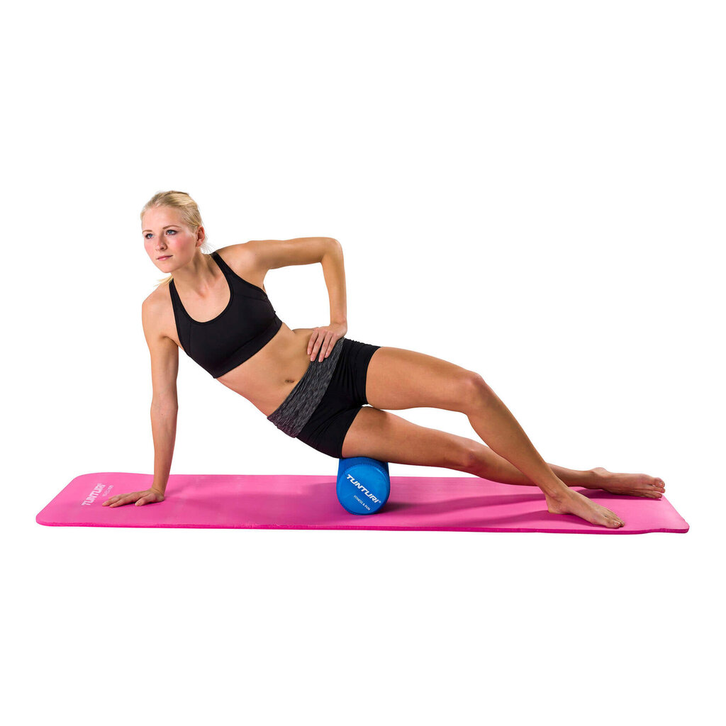 Tunturi Yoga EVA hierontarulla 40 cm, sininen hinta ja tiedot | Hierontatuotteet | hobbyhall.fi