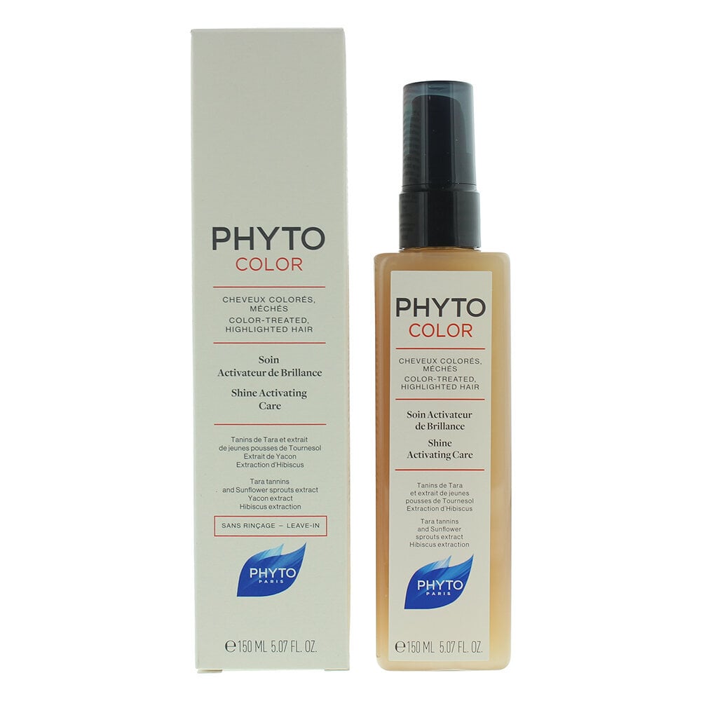 Phyto Color Shine Activating Care värjätyille, vaaleille hiuksille 150 ml hinta ja tiedot | Naamiot, öljyt ja seerumit | hobbyhall.fi