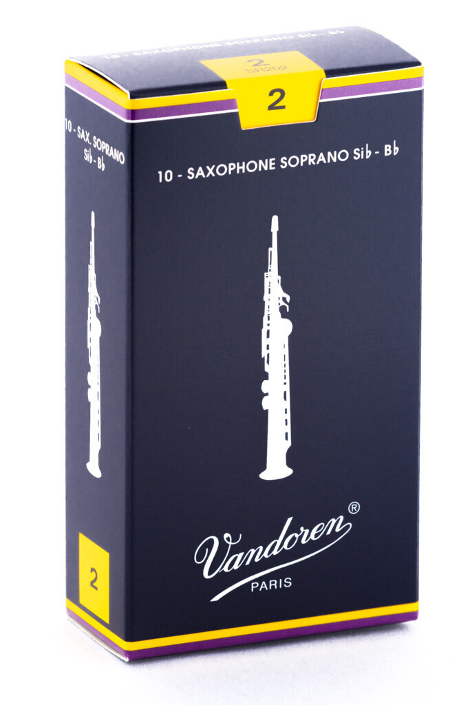 Vandoren Traditional SR202 Nr. kieli sopraanosaksofonille 2.0 hinta ja tiedot | Soittimien lisätarvikkeet | hobbyhall.fi