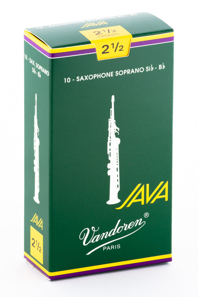 Vandoren Java Red SR3025 Nr. Kieli sopraanosaksofonille 2,5 hinta ja tiedot | Soittimien lisätarvikkeet | hobbyhall.fi
