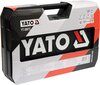 Työkalusarja 128 kpl 1/2 3/8 1/4 CrV Yato YT-38872 hinta ja tiedot | Käsityökalut | hobbyhall.fi