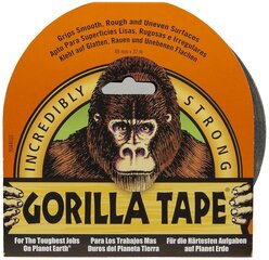 Teippi musta Gorilla 32m hinta ja tiedot | Gorilla Kodin remontointi | hobbyhall.fi