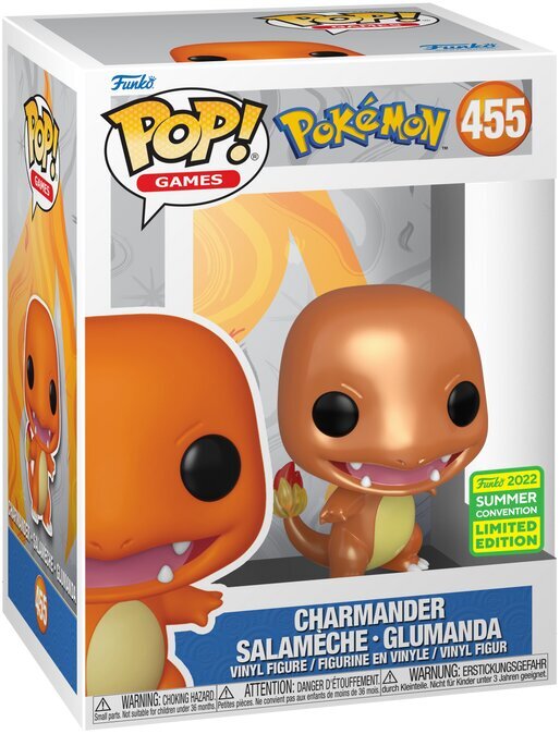 Figuuri Funko POP! Pokemon Charmander Exclusive hinta ja tiedot | Poikien lelut | hobbyhall.fi
