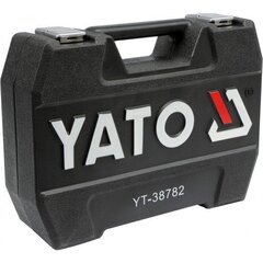 YATO YT-38782 Työkalusarja 1/2", 1/4", 72kpl hinta ja tiedot | Käsityökalut | hobbyhall.fi