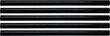 Kuumaliimapuikkoja musta 11x200mm, 5 kpl. Yato (YT-82433) hinta ja tiedot | Käsityökalut | hobbyhall.fi